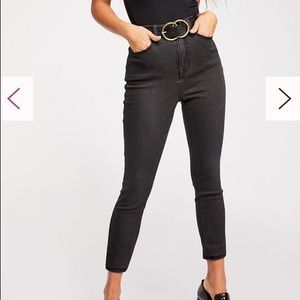 Free People Curvy High Waisted Jeans